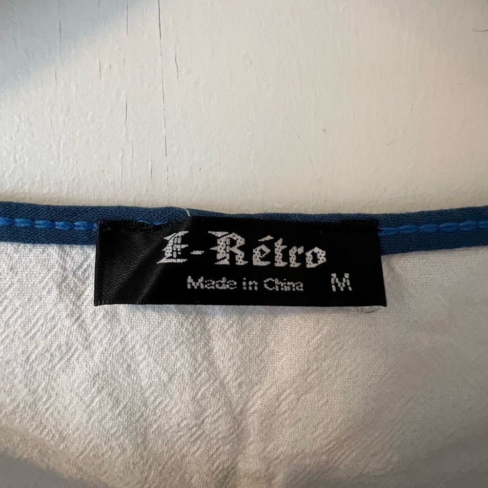 Embroidered peasant shirt - Picture 2 of 6